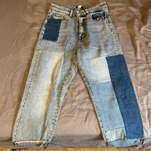 URBAN OUTFITTERS patched jeans
